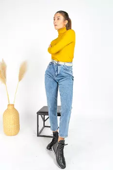 Джинсы женские Denim 2189 (28, Синий)