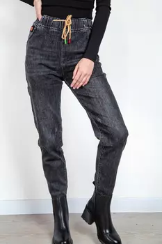 Джинсы женские Denim S-5826-2 (25, Черный)