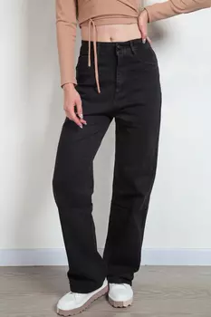 Джинсы женские Denim S-6307 (26, Черный)
