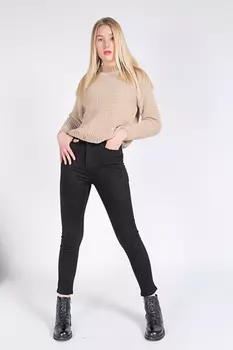 Джинсы женские Denim Y3560 (28, Черный)