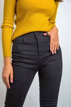 Джинсы женские Denim ZH-1200 (29, Черный)