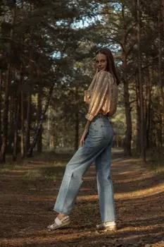 Джинсы женские Rajojo D-180 (29, Голубой)