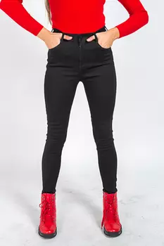 Джинсы женские RMZ Mode 105 (26, Черный)