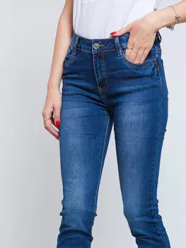 Джинсы женские Silver 6007 (26, Синий)