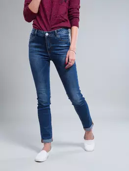 Джинсы женские Silver 6010 (29, Синий)