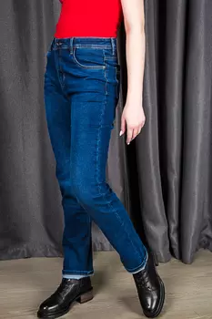 Джинсы женские Silver S-3071Y (34, Синий)