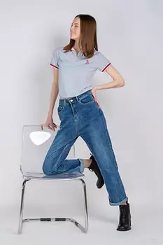 Джинсы женские SM 5781 (26, Синий)