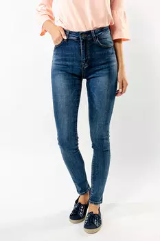 Джинсы женские STOLNIK A1193 (27, Синий)