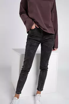 Джинсы женские STOLNIK A734 (25, Черный)