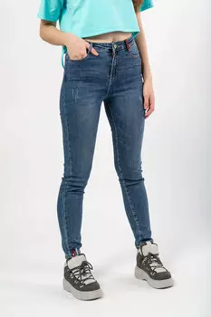 Джинсы женские STOLNIK F1028-12 (28, Синий)