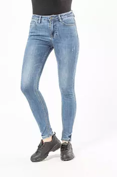 Джинсы женские STOLNIK F114 (25, Синий)