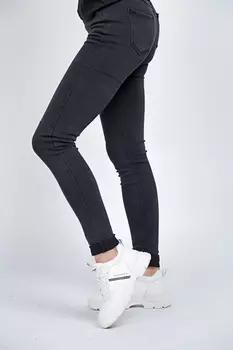 Джинсы женские STOLNIK S926 (27, Черный)