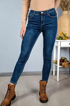 Джинсы женские STOLNIK S9359 (30, Синий)