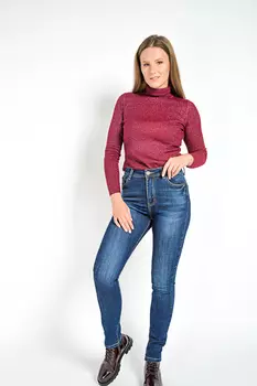 Джинсы женские Sunflower F1081A (26, Синий)