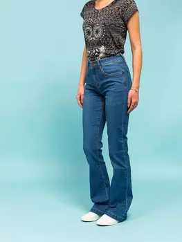 Джинсы женские Sunflower F8037K (29, Синий)