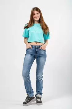 Джинсы женские Sunflower F8091H (31, Синий)