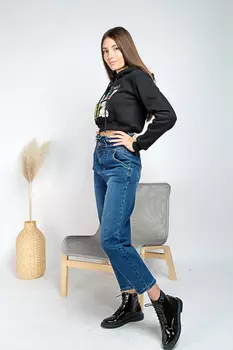 Джинсы женские SWB Coco CO-BL06512 (26, Синий)