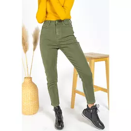 Джинсы женские SWB Coco CO-M06508-1 (28, Хаки)