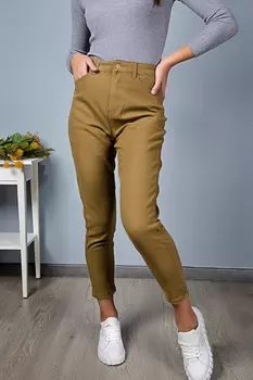 Джинсы женские SWB Coco CO-M06508-1 (27, Хаки)