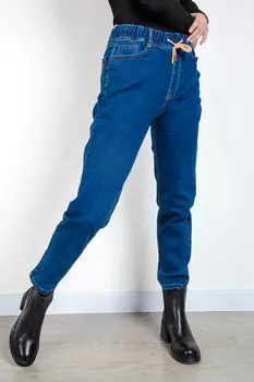 Джинсы женские утепл. Denim SZ-6800 (28, Синий)