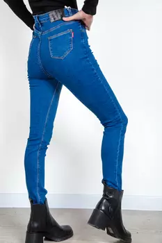 Джинсы женские утепл. Denim ZL-2303 (25, Синий)