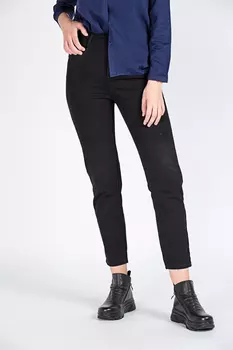 Джинсы женские утепл. Rajojo A0659 (30, Черный)