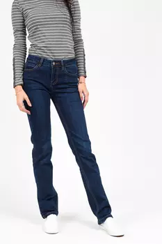 Джинсы женские утепл. Sunflower F1027H (26, Синий)