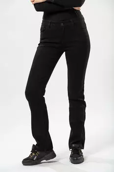 Джинсы женские утепл. Sunflower F1190H (28, Черный)