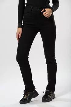 Джинсы женские утепл. Sunflower F8202A (29, Черный)