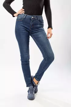 Джинсы женские утепл. SWB Coco CO-HD8801 (28, Синий)