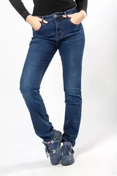 Джинсы женские утепл. SWB Coco CO-HD8826 (34, Синий)