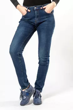 Джинсы женские утепл. SWB Coco CO-HD8828 (38, Синий)