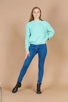 Джинсы женские Younina LSM2013 (26, Синий)