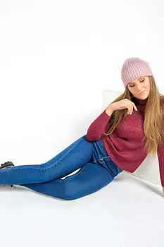 Джинсы женские Younina LSM210 (27, Синий)