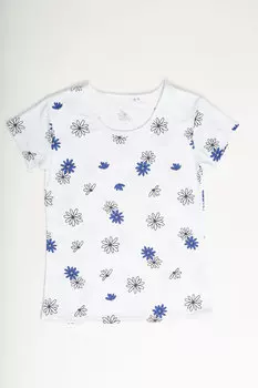 Футболка женская STOLNIK 1209 (L, Белый)