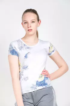 Футболка женская STOLNIK 1673 (L, Белый)