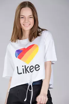 Футболка женская STOLNIK 2627 (M-L, Белый)