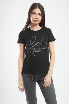 Футболка женская STOLNIK TW0958 (M, Белый)