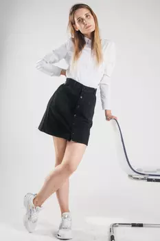 Юбка женская джинс S&amp;T 6161 (38, Синий)