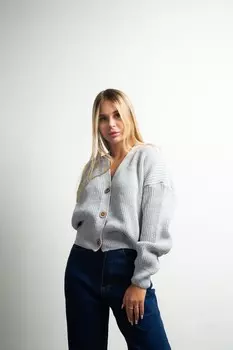 Кардиган женский ERKEN (M-L, Синий)