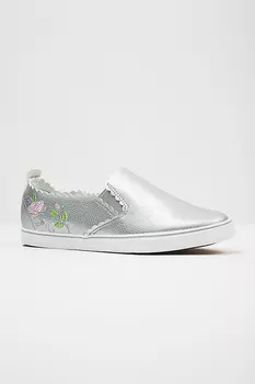 Кеды женские Gogc G976-3E (36, Серебристый)
