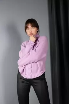 Кофта женская STOLNIK 090821-1 (M-L, Сиреневый)