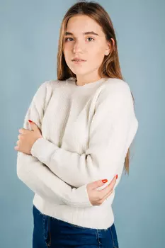 Кофта женская STOLNIK 26050-11 (M-L, Оранжевый)