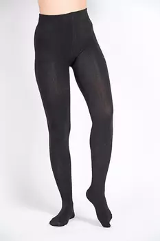 Колготки женские утепл Ланю 8661 (54-60, Черный)