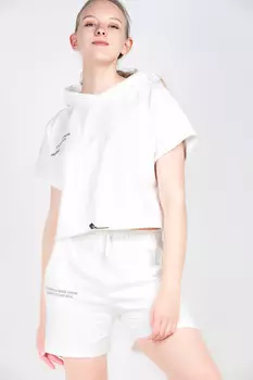 Комплект женский (футболка + шорты) STOLNIK 1-7 (M-L, Ментол)