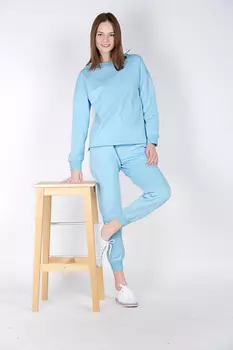 Комплект женский спорт (Толстовка+Брюки) (B) STOLNIK FM110 (42, Бежевый)