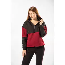 Комплект женский (толстовка+брюки) (B) STOLNIK 093 (S, Черный/Хаки)