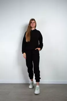 Комплект женский (толстовка+брюки) Samo W45034 (XS, Оранжевый)