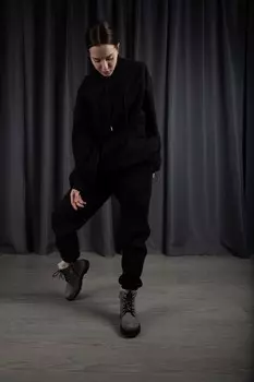 Костюм женский утепл (толстовка + брюки) Zeki 9036 (5XL, Коричневый)