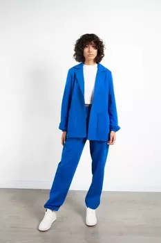 Костюм женский (жакет + штаны) (B) STOLNIK У333 (44, Черный)